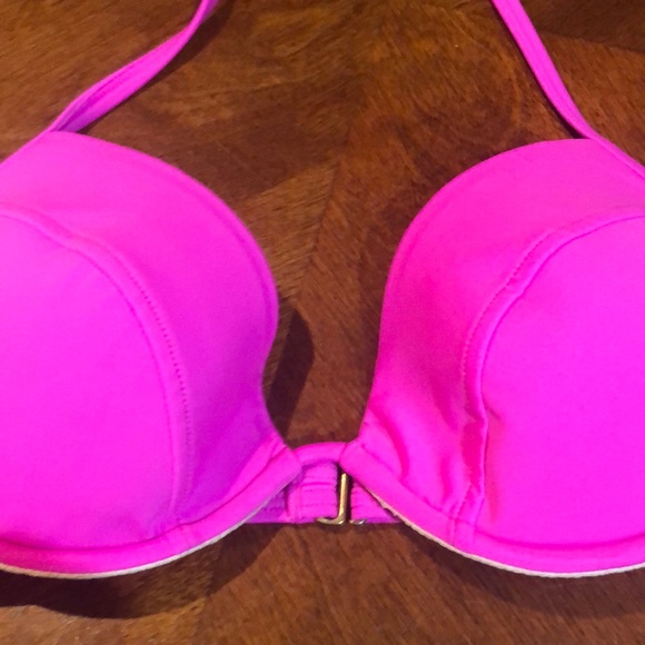 Victoria’s Secret Padded Halter Bikini Top 34B - Picture 2 of 6